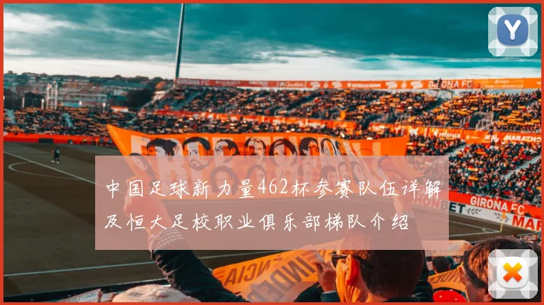 中国足球新力量462杯参赛队伍详解及恒大足校职业俱乐部梯队介绍